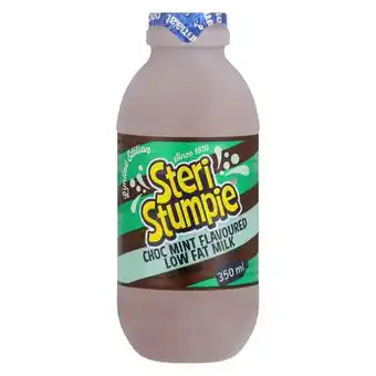 Pick n Pay Liquor Steri Stumpie Choc Mint Milk 350ml offer