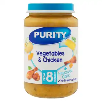 Pick n Pay Liquor Purity 3rd Vegetables & Chicken 200ml from 8 Months offer