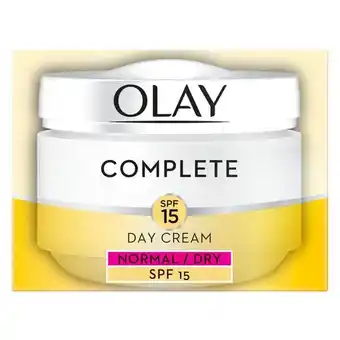 Pick n Pay Liquor Olay Complete Care Day Cream Uv 50ml offer
