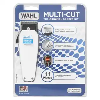 Wahl Multi-cut 11 Piece Hair Clipper Kit