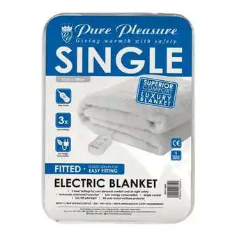 Pick n Pay Liquor Pure Pleasure Single Fitted Electric Blanket offer