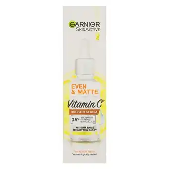 Pick n Pay Liquor Garnier Even & Matte Vitamin C Booster Serum 15ml offer