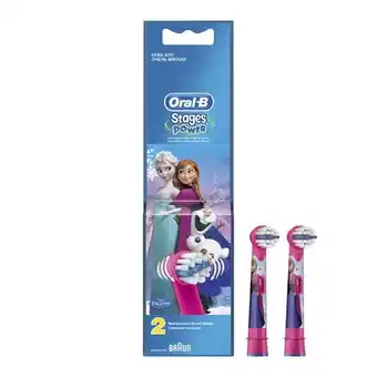 Oral-B Stages Kids Frozen Replacement Brush Heads 2 Pack