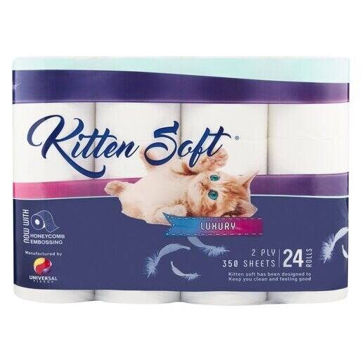 Kitten Soft Toilet Paper 2 Ply 350 Sheets 24 Pack offer at Pick n Pay ...