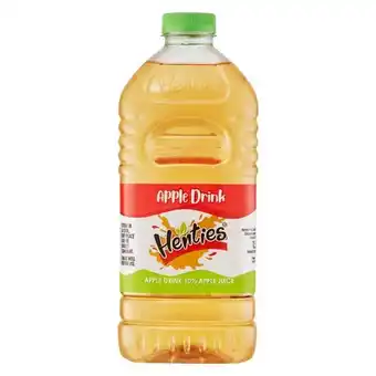 Pick n Pay Liquor Henties 10% Apple Juice Drink 1.5L offer