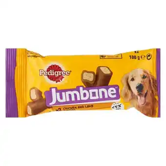 Pick n Pay Liquor Pedigree Jumbone Dog Treat Chicken & Lamb 180g offer