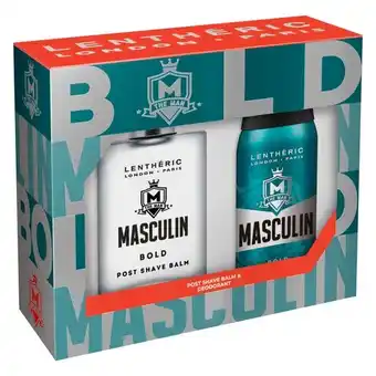 Lentheric Masculin Bold Eau de Toilette & Deodorant Spray Gift Set