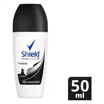 Pick n Pay Liquor Shield Women Invisible Black & White Antiperspirant Roll On Deodorant 50ml offer