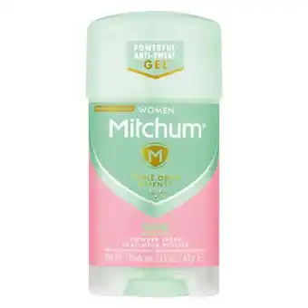 Pick n Pay Liquor Mitchum Powder Fresh Clear Gel Deodorant 63g offer