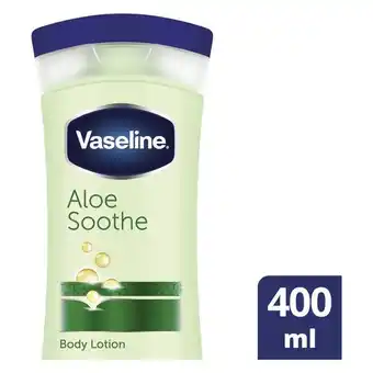 Pick n Pay Liquor Vaseline Intensive Care Aloe Soothing Body Lotion for Dry Skin 400ml offer