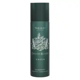 Yardley English Blazer Green Deodorant 125ml