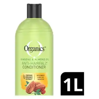 Pick n Pay Liquor Organics Ginseng & Almond Oil Anti Hair Loss Conditioner 1L offer