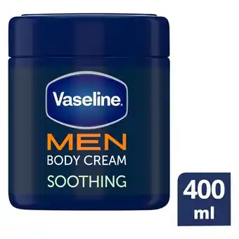 Pick n Pay Liquor Vaseline Men Hemp Seed Oil Soothing Body Cream for Sensitive Skin 400ml offer