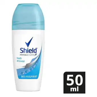 Pick n Pay Liquor Shield Women Fresh Shower Antiperspirant Roll On Deodorant 50ml offer