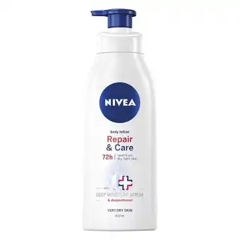 Pick n Pay Liquor Nivea Repair & Care Body Lotion 400ml offer