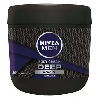 Pick n Pay Liquor Nivea Men Body Cream Deep Impact 400ml offer