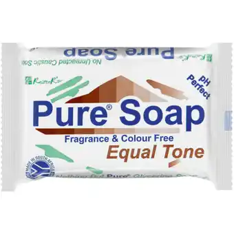 Checkers Liquor Shop Pure Soap Equal Tone Glycerine Soap 150g offer