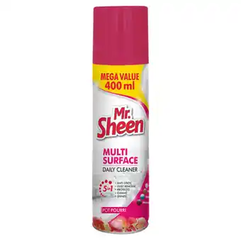 Mr. Sheen Potpurri Scented Multi Surface Spray 400ml