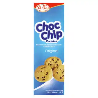 Checkers Liquor Shop De Vries Choc Chip Original Cookies 150g offer