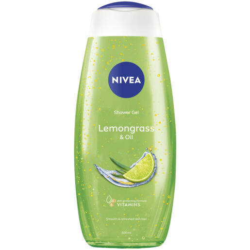 NIVEA Lemongrass & Oil Fresh Care Shower Gel Bottle 500ml offer at