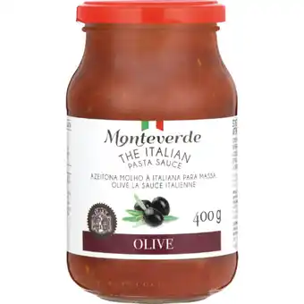Checkers Liquor Shop Monteverde Olives With Pasta Sauce 400g offer