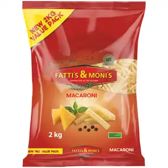 Checkers Liquor Shop Fatti's & Moni's Macaroni Pasta 2kg offer