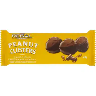 Checkers Liquor Shop Regal Peanut Clusters 40g offer