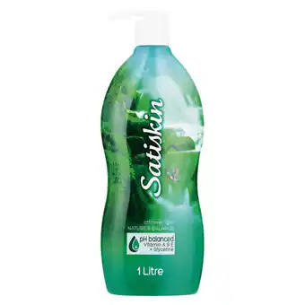 Checkers Liquor Shop Satiskin Nature's Balance Shower Gel 1L offer