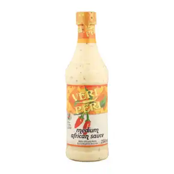 Checkers Liquor Shop Veri-Peri Medium African Peri-Peri Sauce 250ml offer