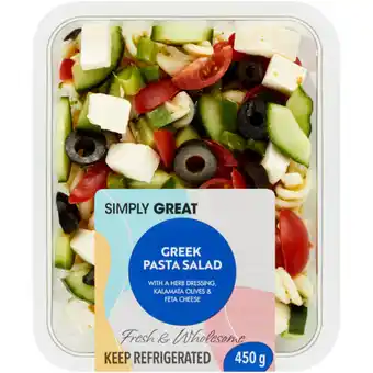 Simply Great Greek Pasta Salad 450g
