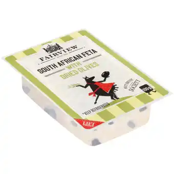 Checkers Liquor Shop Fairview Feta Cheese With Dried Olives 100g offer