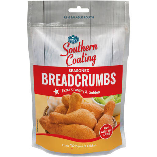 Hinds Spices Southern Coating Seasoned Breadcrumbs 200g offer at