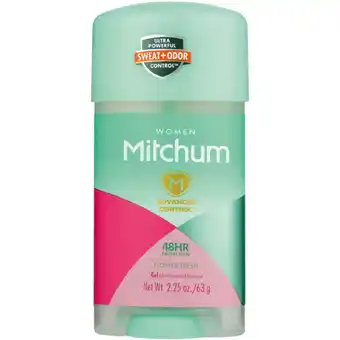 Checkers Liquor Shop Mitchum WOMEN Flower Fresh Anti-Perspirant Gel Stick 63g offer