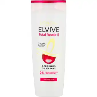 Checkers Liquor Shop L’Oréal Elvive Total Repair 5 Repairing Shampoo 400ml offer