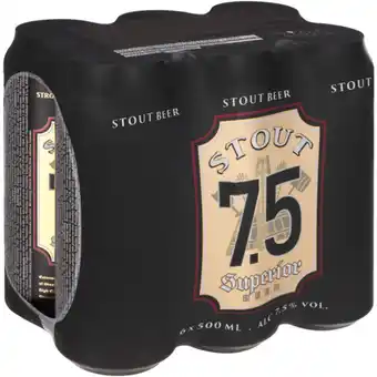 Checkers Liquor Shop Eichbaum Extra Stout Beer Cans 6 x 500ml offer