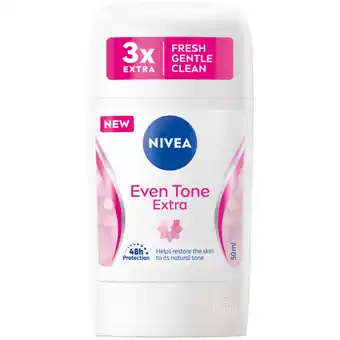 Checkers Liquor Shop NIVEA Eventone Extra Anti-Perspirant Stick 50ml offer