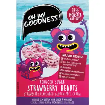 Checkers Liquor Shop Oh My Goodness! Strawberry Hearts Cereal 350g offer