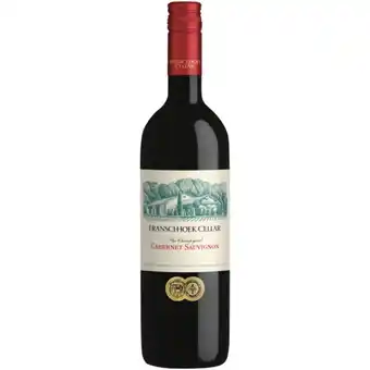 Checkers Liquor Shop Franschhoek Cellar The Churchyard Cabernet Sauvignon Red Wine Bottle 750ml offer