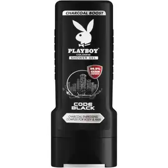 Checkers Liquor Shop Playboy Code Black Shower Gel 400ml offer