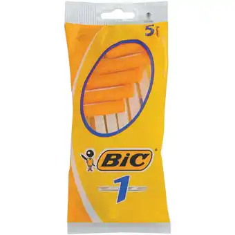BIC 1 Men's Disposable Razors Pouch 5 Pack