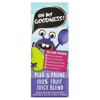 Oh My Goodness! 100% Pear & Prune Fruit Juice Blend 200ml