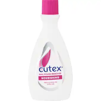 Checkers Liquor Shop Cutex Nourishing Nail Polish Remover 100ml offer