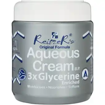 Checkers Liquor Shop Reitzer's 3x Glycerine Enriched Aqueous Cream 500ml offer