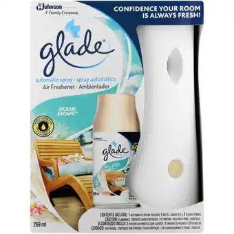 Checkers Liquor Shop Glade Ocean Escape Automatic Spray Air Freshener 269ml offer