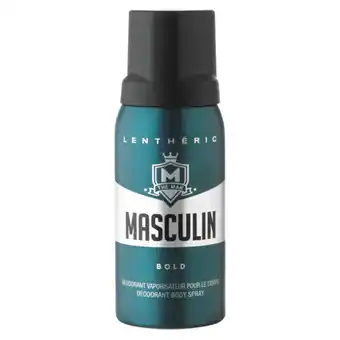 Checkers Liquor Shop Lenthéric Masculin Bold Mens Body Spray Deodorant 150ml offer