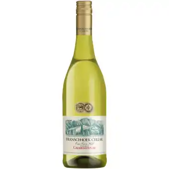 Checkers Liquor Shop Franschhoek Cellar Chardonnay White Wine Bottle 750ml offer