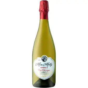 Checkers Liquor Shop Miss Molly Brut MCC Sparkling White Wine Bottle 750ml offer