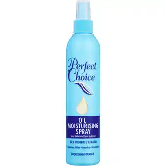 Checkers Liquor Shop Perfect Choice Oil Moisturising Spray 250ml offer