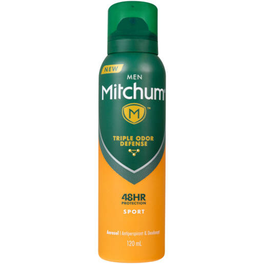 Mitchum Sport Mens Aerosol Deodorant 120ml offer at Checkers Liquor Shop