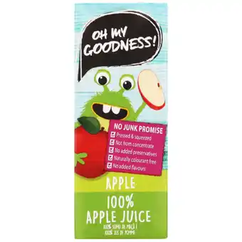 Checkers Liquor Shop Oh My Goodness! 100% Apple Juice 200ml offer